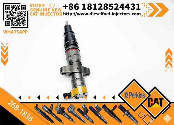 1PCS Fuel Injector 268-1836 268-1840 Suitable for Caterpillar Cat M325D MH M325D L MH 329D L 325D L Excavator