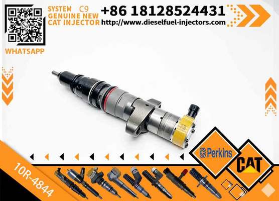 Excavator Diesel Common Rail Inyector 387-9437 10R-4844 C9 Fuel Injector for Caterpillar C9 Cat Engine