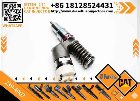 Excavator Accessories Fuel Injector 239-4907 249-0707 253-1459 10R-1305 10R-3147 for CAT C11 for Construction Machinery