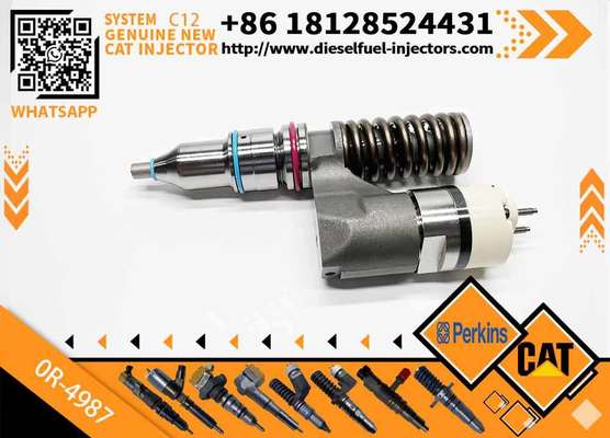 C12 Diesel Engine Parts Fuel Injector 2123476 212-3476 166-0149 0R-9530 for Cat-erpillar Excavator
