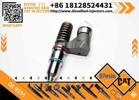 Excavator Parts Diesel C12 Engine Injector 208-9160 0R-9595 1OR-1814 OR-4987 161-1785 New Stainless Steel Injector for Excavator