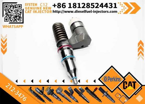 C12 Diesel Engine Parts Fuel Injector 2123476 212-3476 166-0149 0R-9530 for Cat-erpillar Excavator