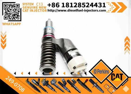 New Common Rail Fuel Injector 20R-2437 249-0708 10R-2977 10R-3262 for C13 Diesel Engine