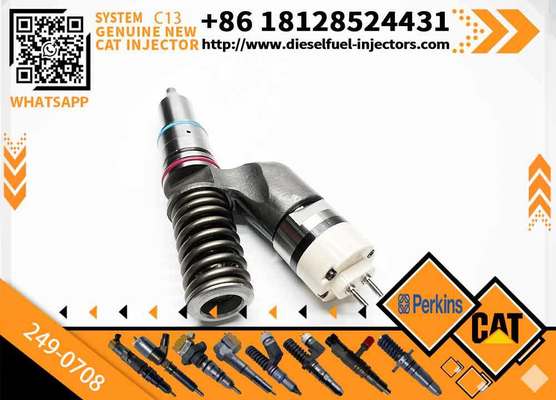New Common Rail Fuel Injector 20R-2437 249-0708 10R-2977 10R-3262 for C13 Diesel Engine