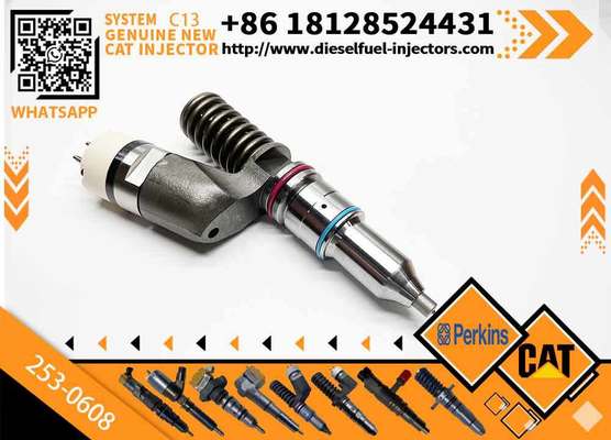 For Cat C13 Diesel Fuel Injectors Assembly 249-0705 249-0708 253-0608 Injection Valves