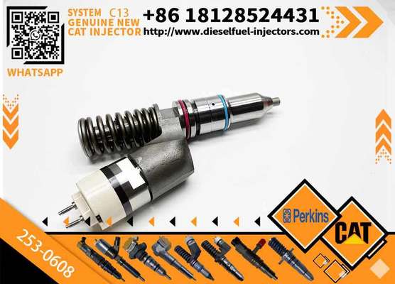 For Cat C13 Diesel Fuel Injectors Assembly 249-0705 249-0708 253-0608 Injection Valves