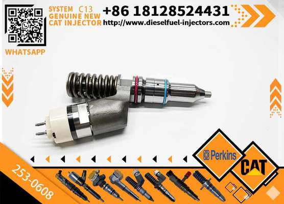 For Cat C13 Diesel Fuel Injectors Assembly 249-0705 249-0708 253-0608 Injection Valves