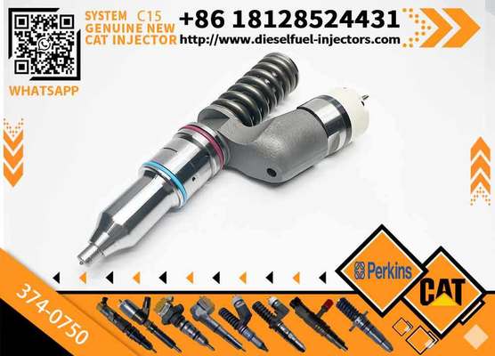 Original Product Fuel Injector 374-0750 20R-2284 244-7715 253-0615 Fuel Injector for Caterpillar C15 Engine