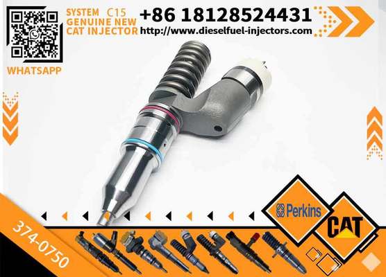 Original Product Fuel Injector 374-0750 20R-2284 244-7715 253-0615 Fuel Injector for Caterpillar C15 Engine