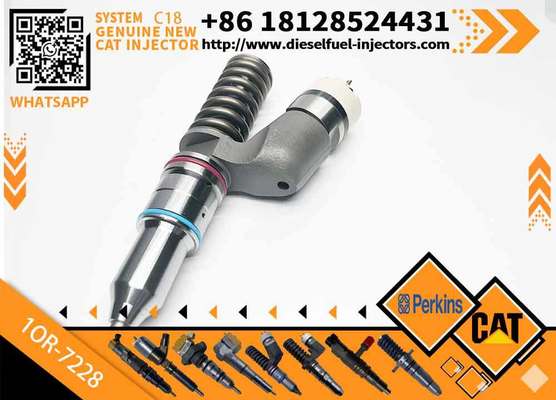 Common Rail Injector CAT Fuel Injector Group OEM 1OR-7228 1OR-2772 10R3262 10R-3262 2490713 249-0713 for C11 C13 Engine Fuel Caterpillar Injector
