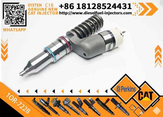 Common Rail Injector CAT Fuel Injector Group OEM 1OR-7228 1OR-2772 10R3262 10R-3262 2490713 249-0713 for C11 C13 Engine Fuel Caterpillar Injector