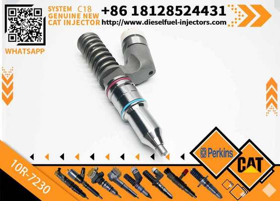 1pcs Fuel Injector 291-5911 10R-7230 CA2915911 Fits For Caterpillar CAT Tractor 631K 637K 657G Engine C18 C15 C9