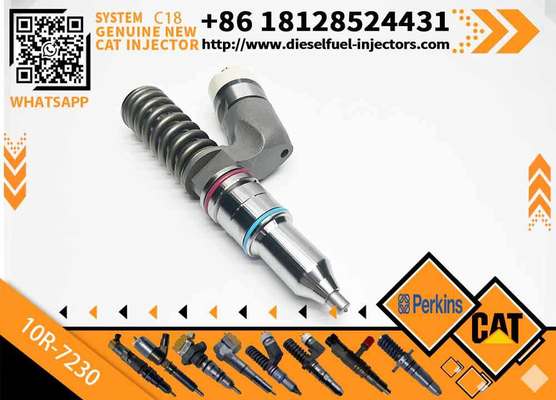 1pcs Fuel Injector 291-5911 10R-7230 CA2915911 Fits For Caterpillar CAT Tractor 631K 637K 657G Engine C18 C15 C9