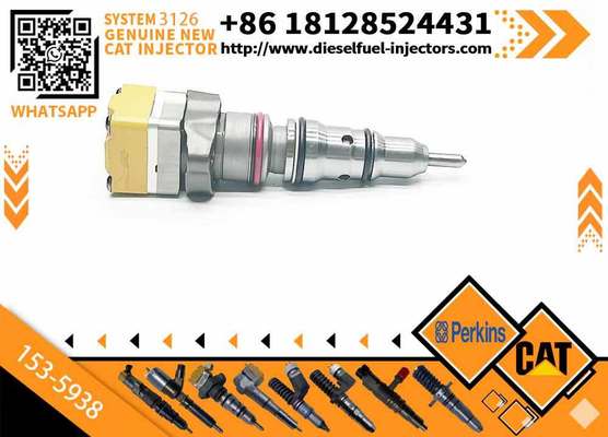 Excavator Injector 153-5938 1833645C1 for 3126 Engine Parts Diesel Nozzle Assembly Auto Parts