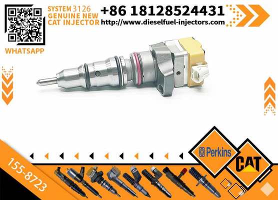 Best Quality Excavator Engine Parts Diesel Fuel Injector 155-8723 1558723 for CAT 3126 Engine