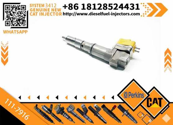 111-7916 New High Quality Factory Price Common Rail Fuel Injector 153-5938 1535938 for Caterpillar 3412 Engine