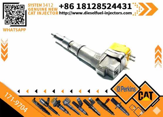 3412 Diesel Engine Parts Fuel Injector 1719704 for CAT Excavator Injector 171-9704