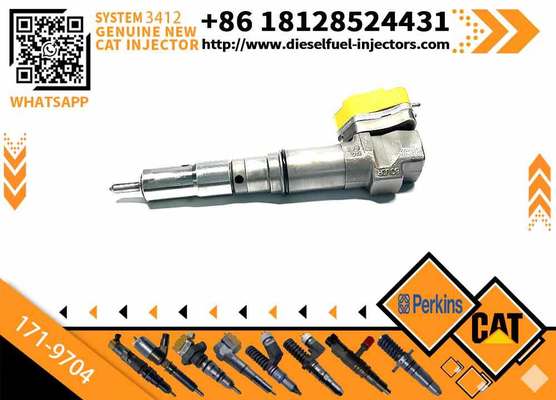 3412 Diesel Engine Parts Fuel Injector 1719704 for CAT Excavator Injector 171-9704