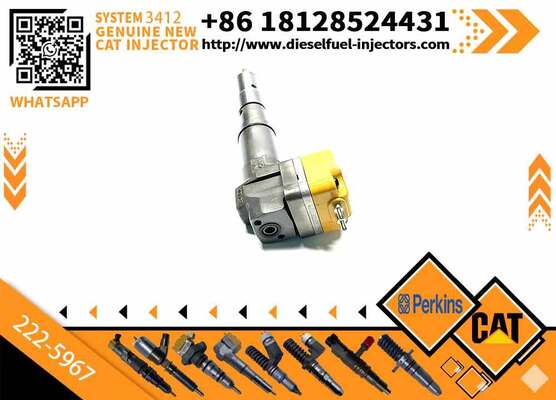 KJC Excavator Parts Engine 3408 3412 Fuel Injector 4CR01974 169-7408 174-7527 222-5967 20R-0760