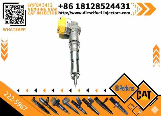 KJC Excavator Parts Engine 3408 3412 Fuel Injector 4CR01974 169-7408 174-7527 222-5967 20R-0760