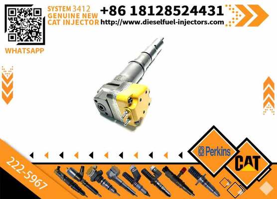 KJC Excavator Parts Engine 3408 3412 Fuel Injector 4CR01974 169-7408 174-7527 222-5967 20R-0760