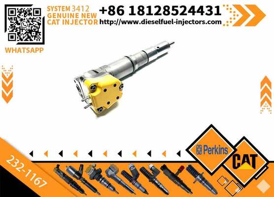 High Quality Diesel Fuel Injector 232-1167 2321167 for Caterpillar CAT 3412 3412E Engine