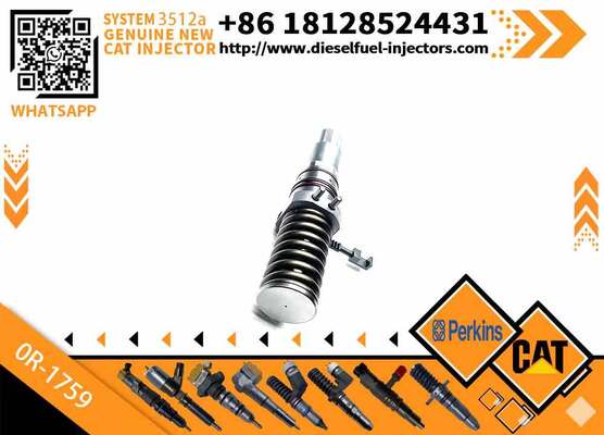 Excavator Injector 0R-1759 Diesel Fuel Injector 0R1759 for CAT C3500 Series Engine