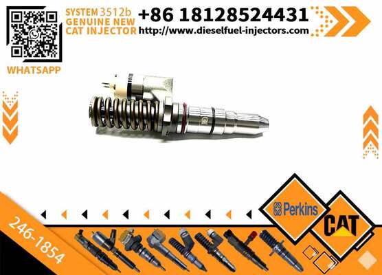 Common Rail Diesel Injector 246-1854 Excavator Parts Fuel Injectors 2461854 for CAT 3500B