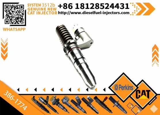 Common Rail Diesel Injector 386-1774 Excavator Parts Fuel Injectors 3861774 for CAT 3500B