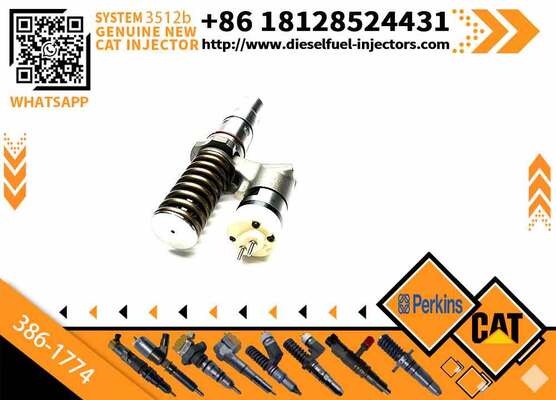 Common Rail Diesel Injector 386-1774 Excavator Parts Fuel Injectors 3861774 for CAT 3500B
