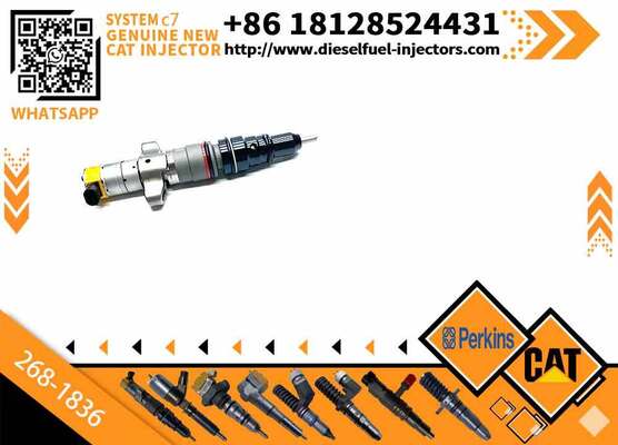 Excavator Parts Fuel Injector 268-1836 2681836 for Caterpillar CAT C7 Engine