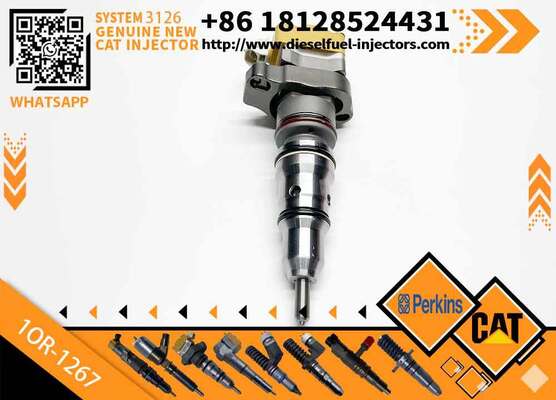 New Diesel Engine Injector 1OR-1267 188-1320 10R-9237 173-9379 10R-0781 4CR0197 156-8895 for Caterpillar C3126 Common Rail Steel