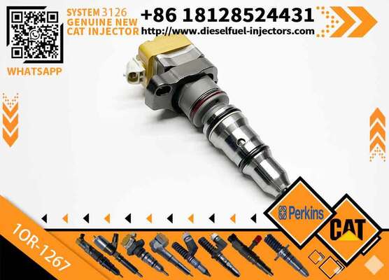 New Diesel Engine Injector 1OR-1267 188-1320 10R-9237 173-9379 10R-0781 4CR0197 156-8895 for Caterpillar C3126 Common Rail Steel