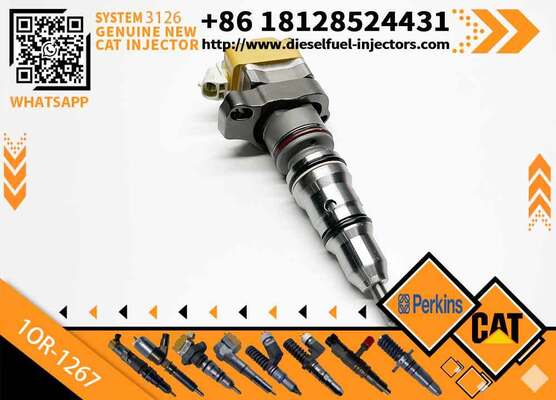 New Diesel Engine Injector 1OR-1267 188-1320 10R-9237 173-9379 10R-0781 4CR0197 156-8895 for Caterpillar C3126 Common Rail Steel