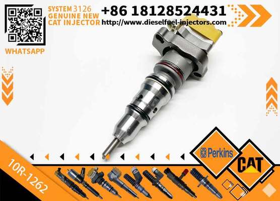 Common Rail Fuel Injector 222-5963 10R-1262 CAT 3126B 222 5963 10R 1262 Injector for C-aterpillar Machinery Diesel Engine Parts