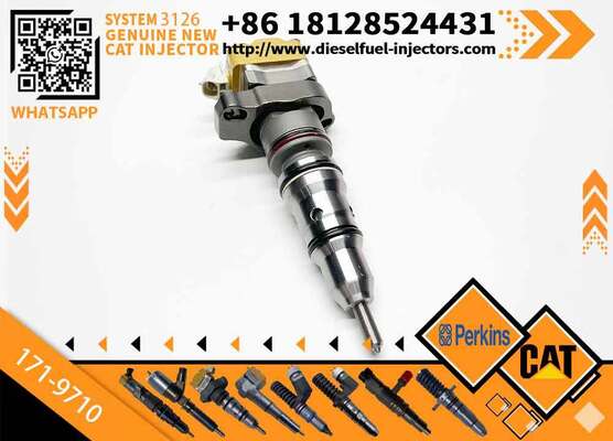 Common Rail Fuel Injector 171-9710 10R-9348 C-AT 3126B Injector for C-aterpillar Machinery Diesel Engine Parts