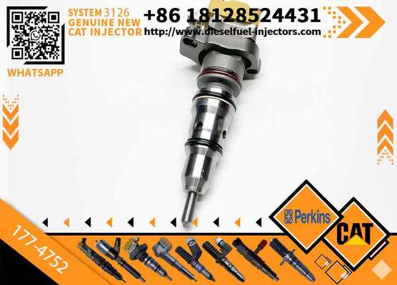 C-aterpillar 325C L Excavators Powered by 3126B Engine 178-0199 177-4754 177-4752 Fuel Injector Construction Machinery Part