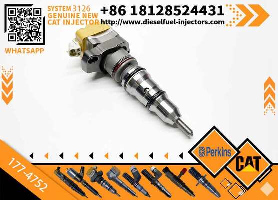 C-aterpillar 325C L Excavators Powered by 3126B Engine 178-0199 177-4754 177-4752 Fuel Injector Construction Machinery Part