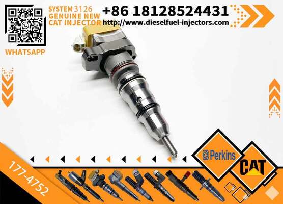 C-aterpillar 325C L Excavators Powered by 3126B Engine 178-0199 177-4754 177-4752 Fuel Injector Construction Machinery Part