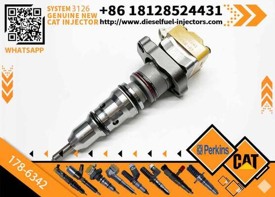 Applicable to CAT 3126B diesel Engine Fuel Injectors 178-6342, 171-9710, 10R-9348, and Excavator Fuel Injectors 128-6601