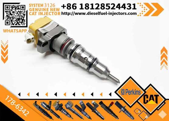 Applicable to CAT 3126B diesel Engine Fuel Injectors 178-6342, 171-9710, 10R-9348, and Excavator Fuel Injectors 128-6601