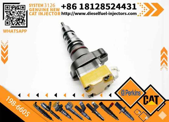 Reman Fuel Injector 128-6601 198-6605 178-0199 1286601 1986605 1780199 for C-aterpillar CAT C7 Excavator 3126B/E 322C 325C Engine
