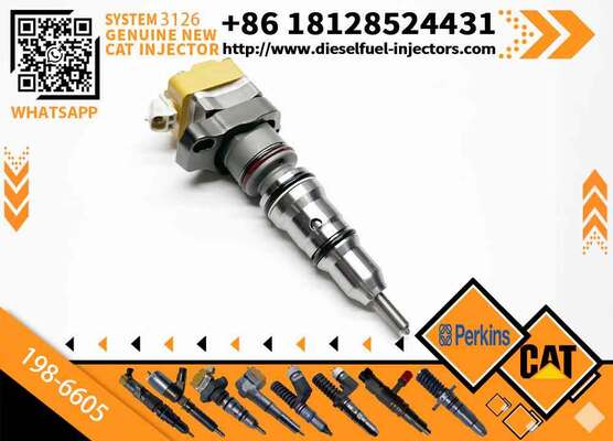 Reman Fuel Injector 128-6601 198-6605 178-0199 1286601 1986605 1780199 for C-aterpillar CAT C7 Excavator 3126B/E 322C 325C Engine