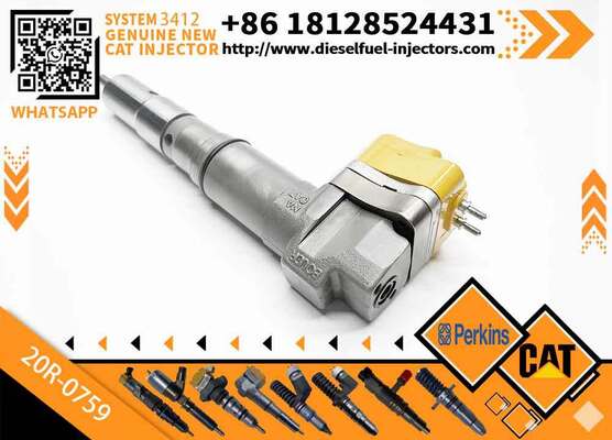 CAT 3412 Truck Engine Fuel Injector 198-4752 104-3377 20R-0759 for Spray Valve System Spare Parts