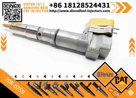 CAT 3412 Truck Engine Fuel Injector 198-4752 104-3377 20R-0759 for Spray Valve System Spare Parts