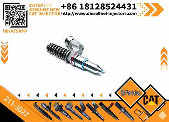 Excavator parts Diesel Engine Fuel Injector 211-3027 2113027 for
