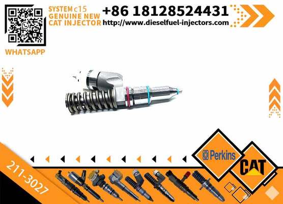 Excavator parts Diesel Engine Fuel Injector 211-3027 2113027 for