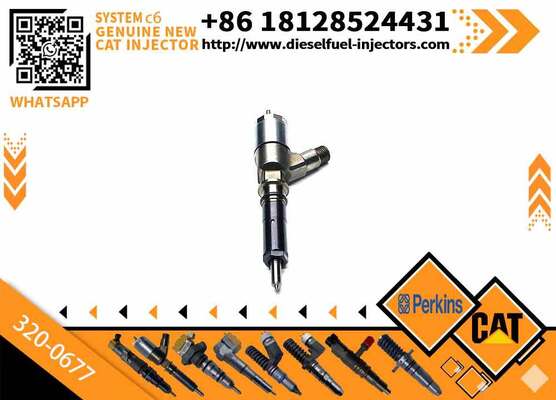 Excavator Parts Fuel Diesel Injector Fuel Injector 320-0677 3200677 Nozzle Injector