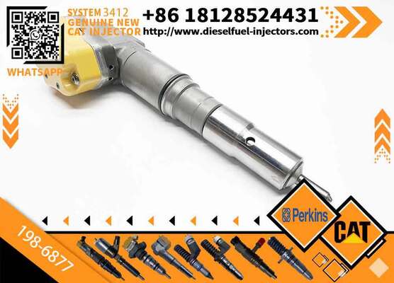 PINDUN High Quality Stainless Steel Diesel Injector Assembly for Engine 3412E Model Numbers 198-6877 204-2467 232-1170 232-1175