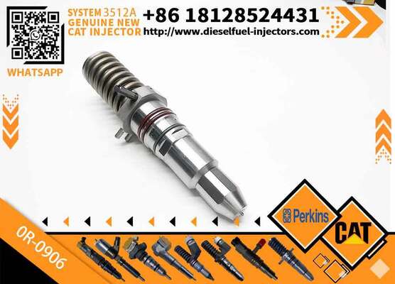 4P-9075 4P9075 Common Rail Fuel Injector 0R-3051 0R-0906 Diesel Injection Valves for CAT 3512 3516 3508